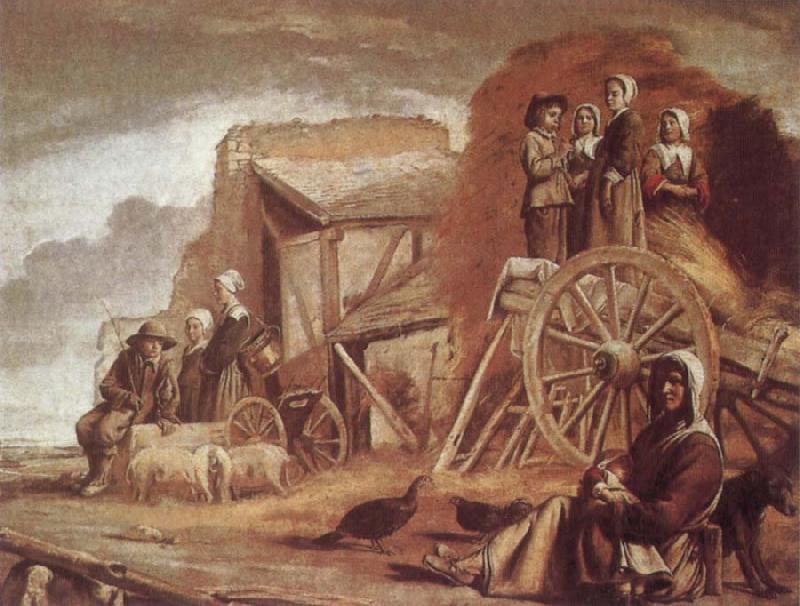 Louis Le Nain The Cart or Return from Haymaking Germany oil painting art